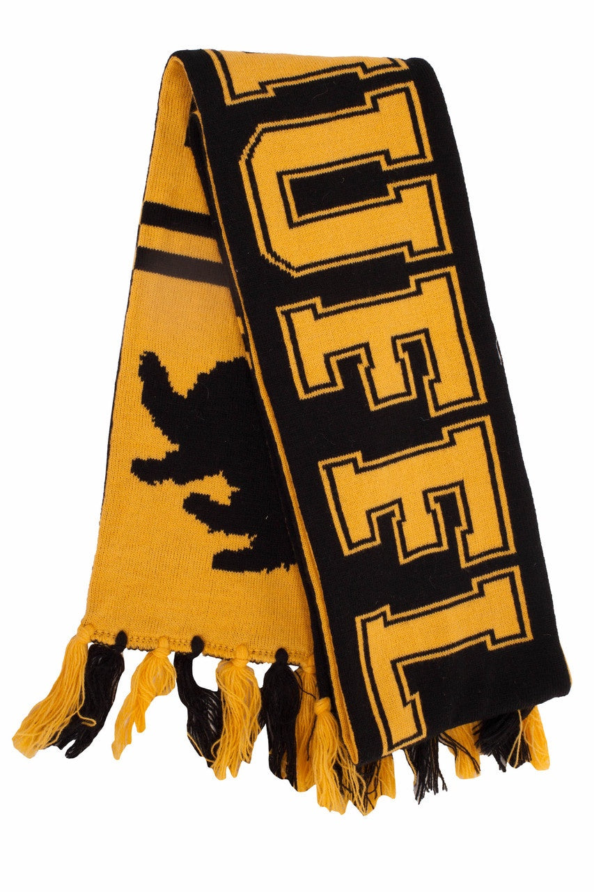 Hufflepuff Reversible House Quidditch Scarf