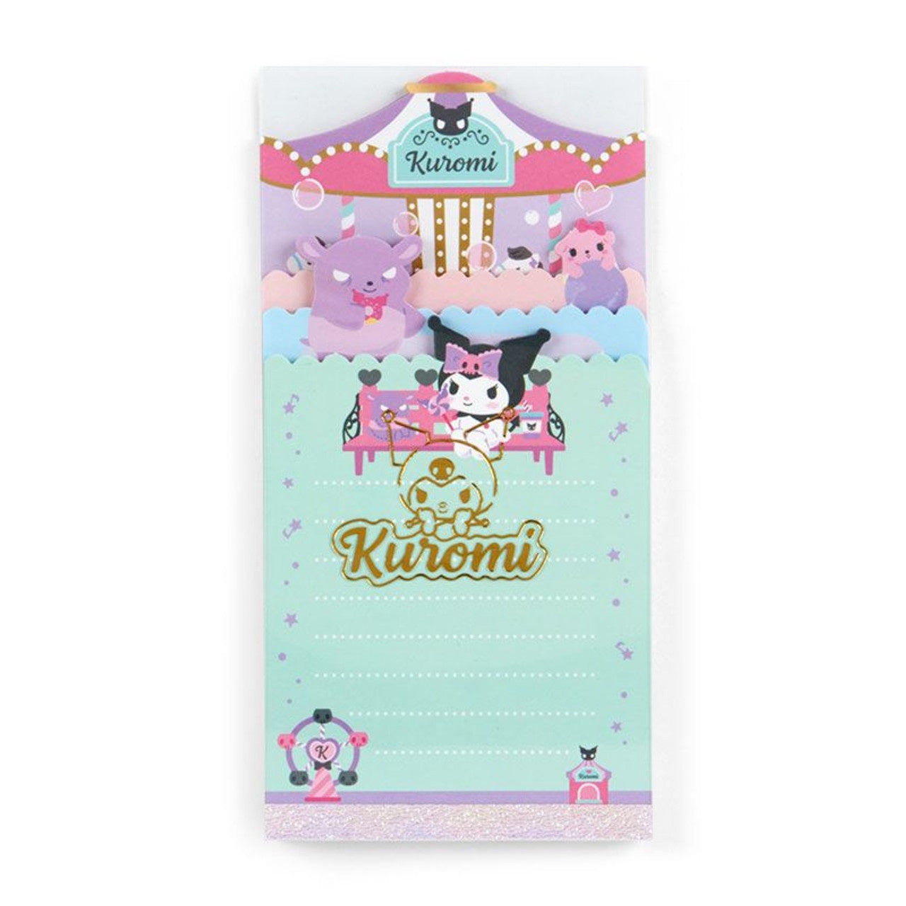 Sanrio Memo Pad Friends Kuromi