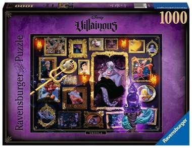 Disney Villainous Ursula 1000 Piece Puzzle