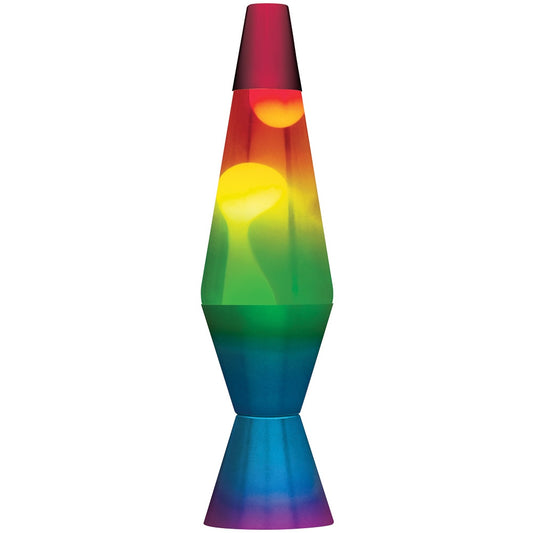 Rainbow 14.5 in Lava Lamp