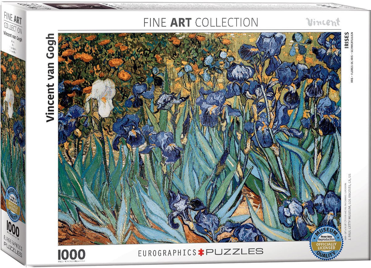 Irises by Vincent van Gogh 1000 Puzzle