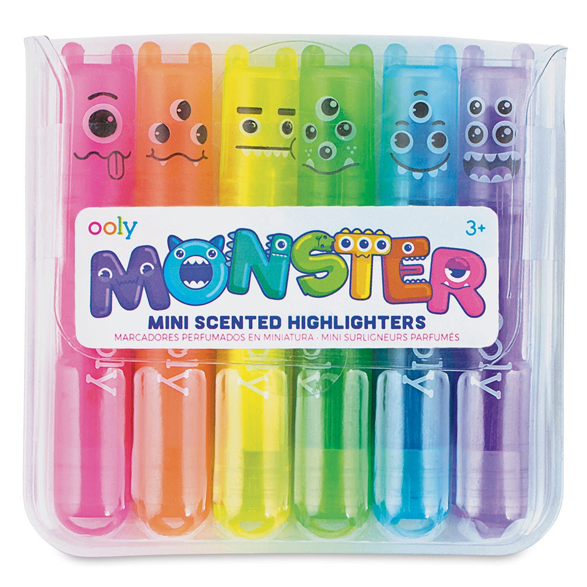 Mini Monster Scented Highlighter Marker Set