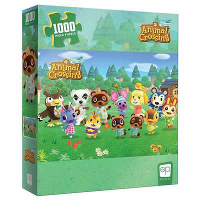 Animal Crossing Island 1000 Piece Puzzle