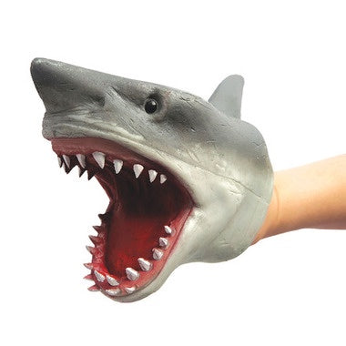 Shark Hand Puppet Stretchy