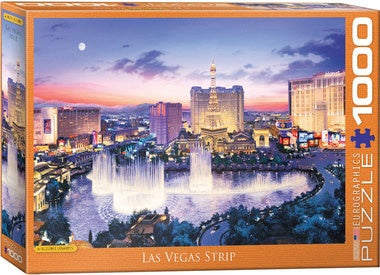 Las Vegas Strip Lushpin 1000 Piece Puzzle