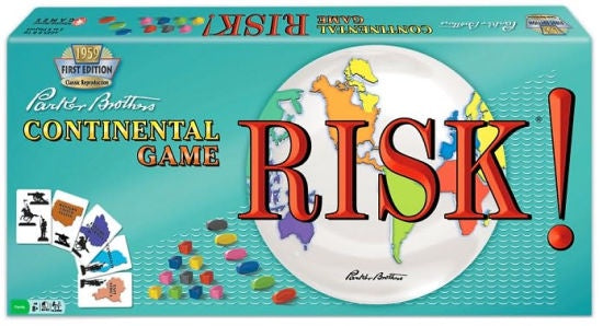 Risk 1959 Board Game