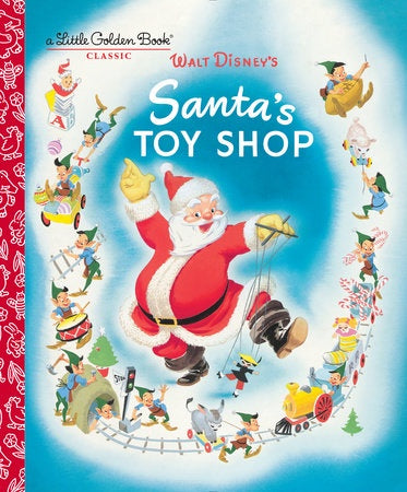 Santa's Toy Shop Little Golden Book