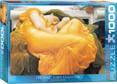 Flaming June by Frederic Lord Leighton 1000 Piece Puzzle