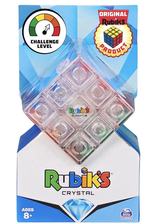 Crystal Cube Rubiks 3x3 Puzzle Cube