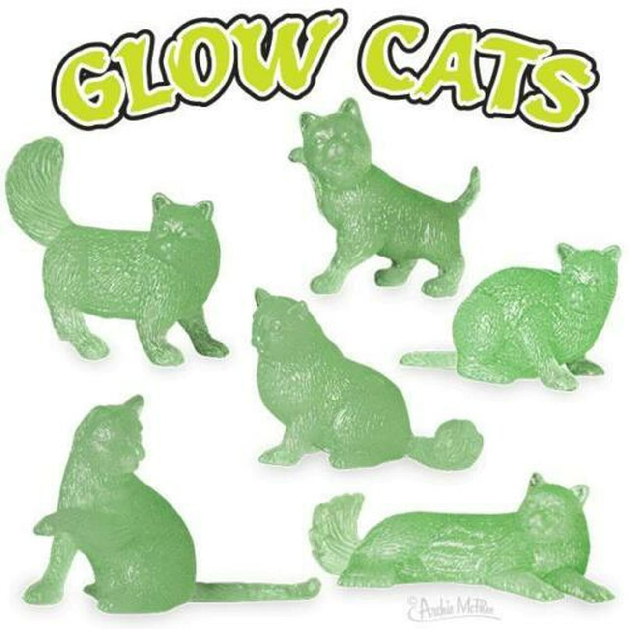 Glow Cats Glow in the Dark Cat Figure