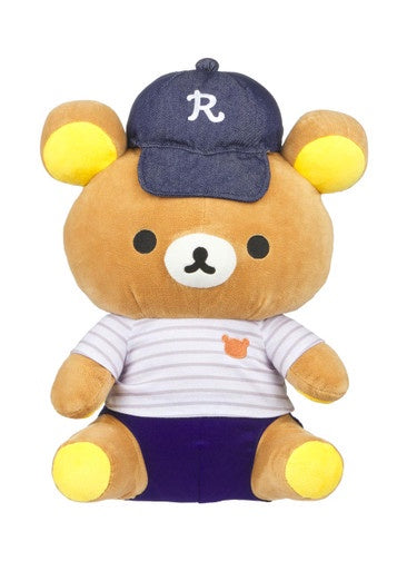 Rilakkuma Baseball Fan Plush