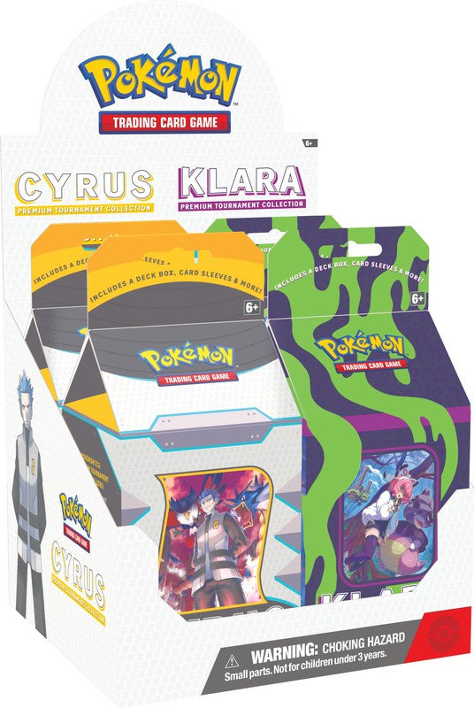 Pokemon TCG Cyrus or Klara Premium Tournament Collection
