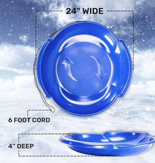 Northern Neptune Blue Disk Sled