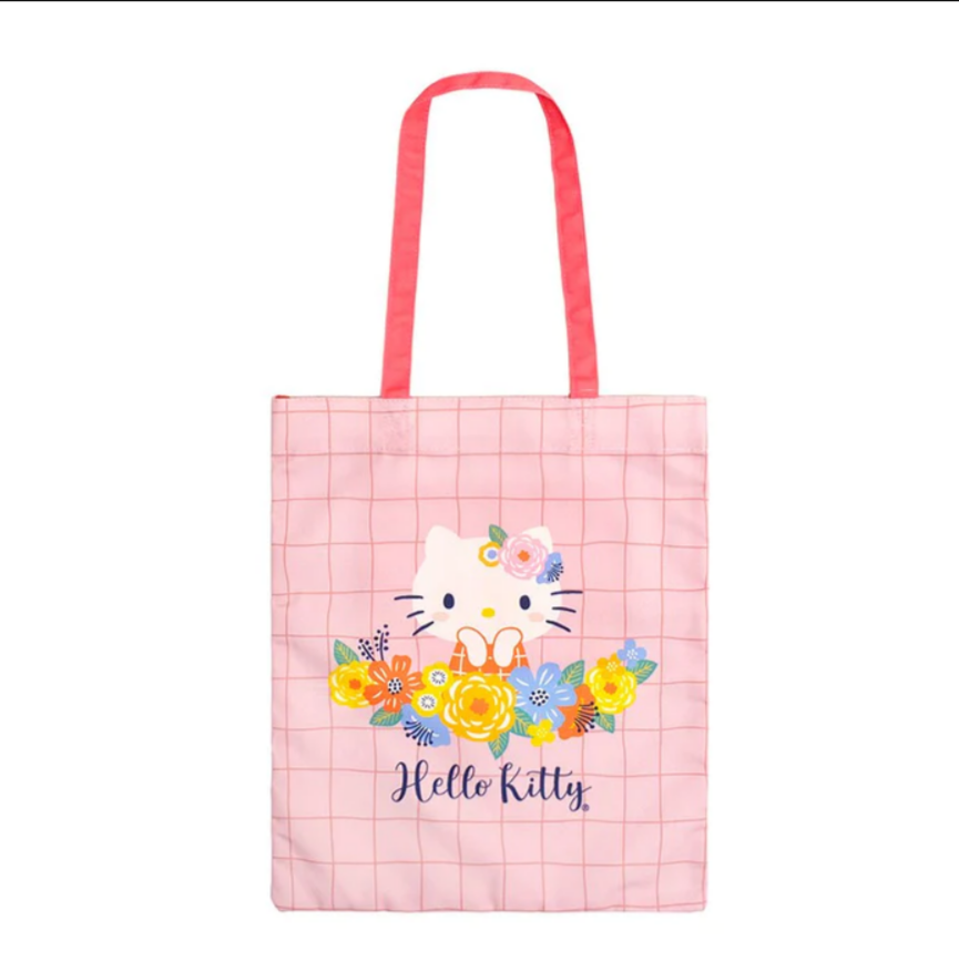 Hello Kitty Flower Tote Bag