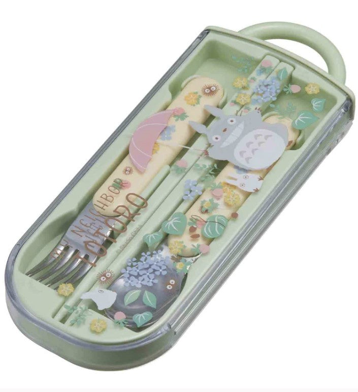 My Neighbor Totoro Utensil Set (Flower Field)