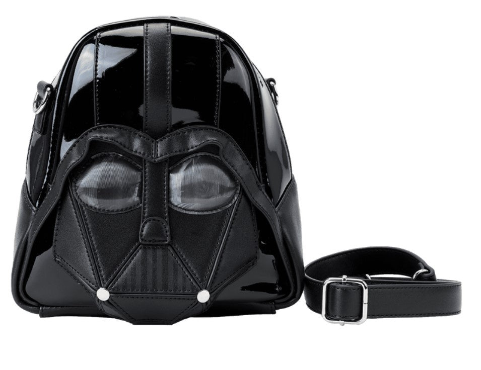 Darth Vader Figural Helmet Crossbody Bag