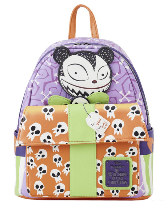 Nightmare Before Christmas Scary Teddy Present Glow in the Dark Mini Backpack