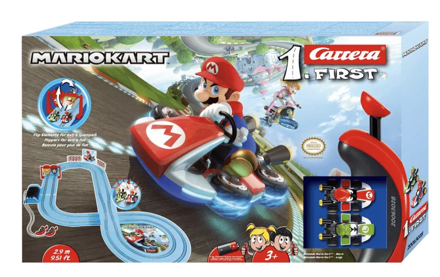 Mario Kart™ Mario vs. Luigi Slot Car Racing Track Set