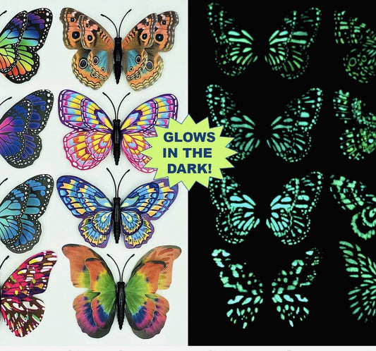 Glowing Butterfly Clip