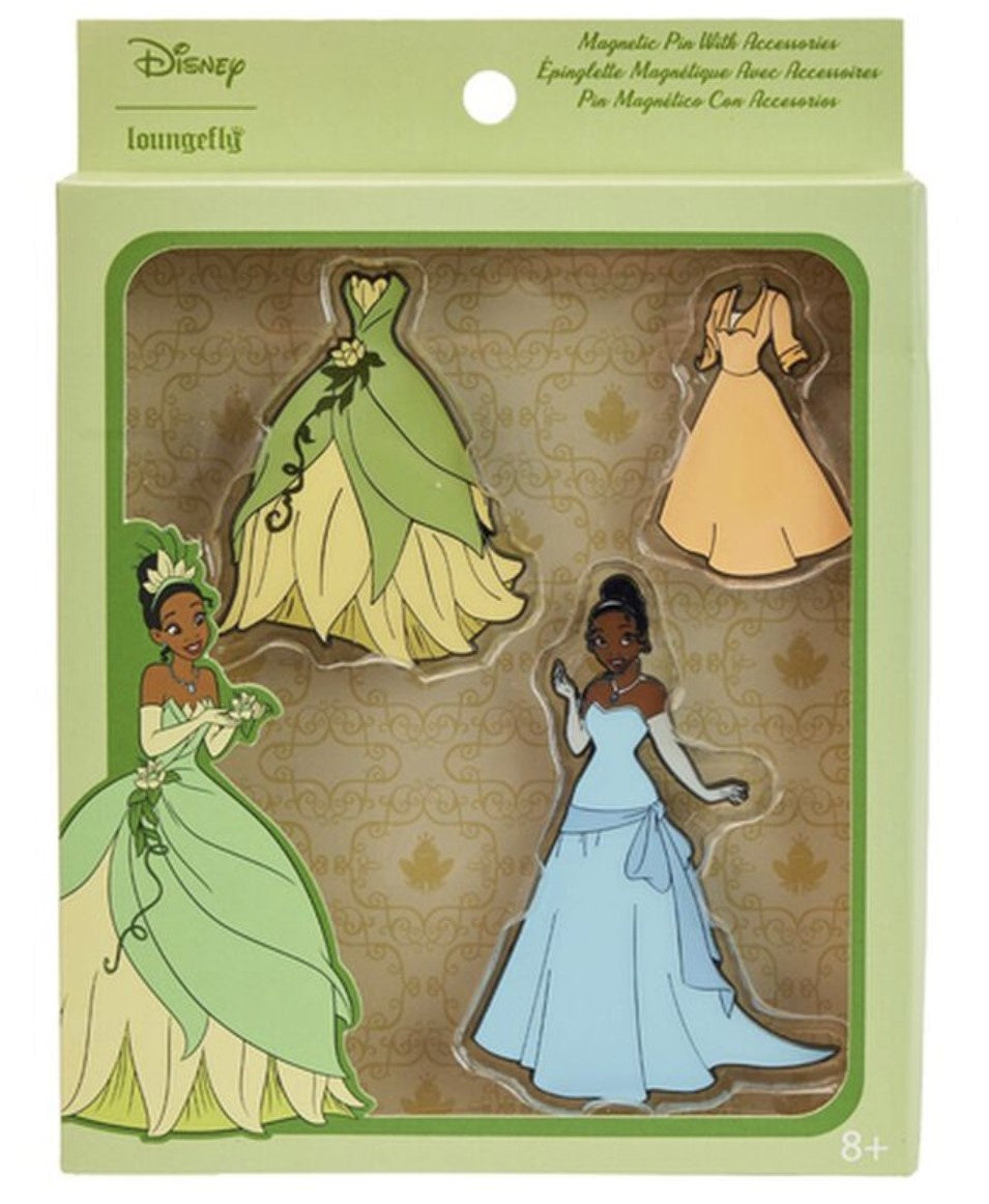 Disney Tiana Paper Doll Magnetic Pin