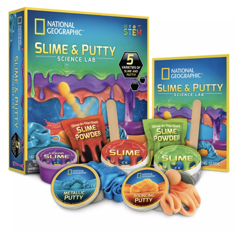 National Geographic Slime + Putty Science Lab