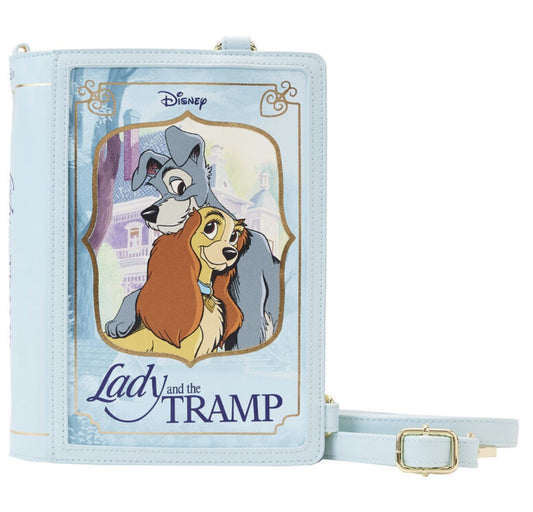 Disney's Lady And The Tramp Classic Book Convertible Crossbody Bag