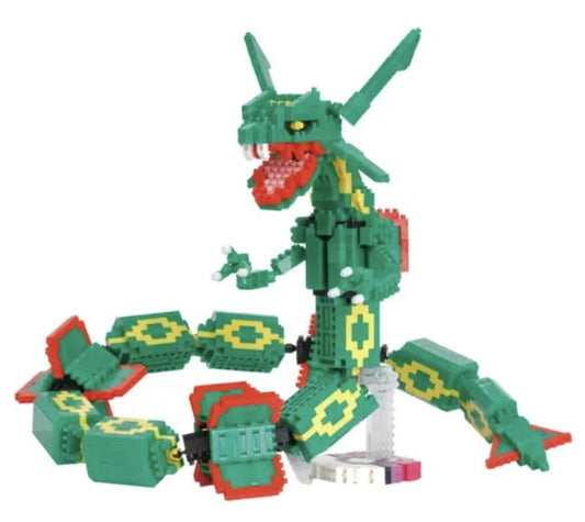 Nanoblock Pokémon Series Rayquaza Extreme Deluxe Edition