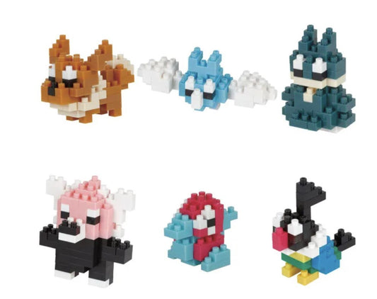 Nanoblock Pokemon Mininano Normal Type Set 1