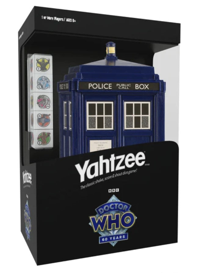 YAHTZEE: Doctor Who TARDIS 60th Anniversary