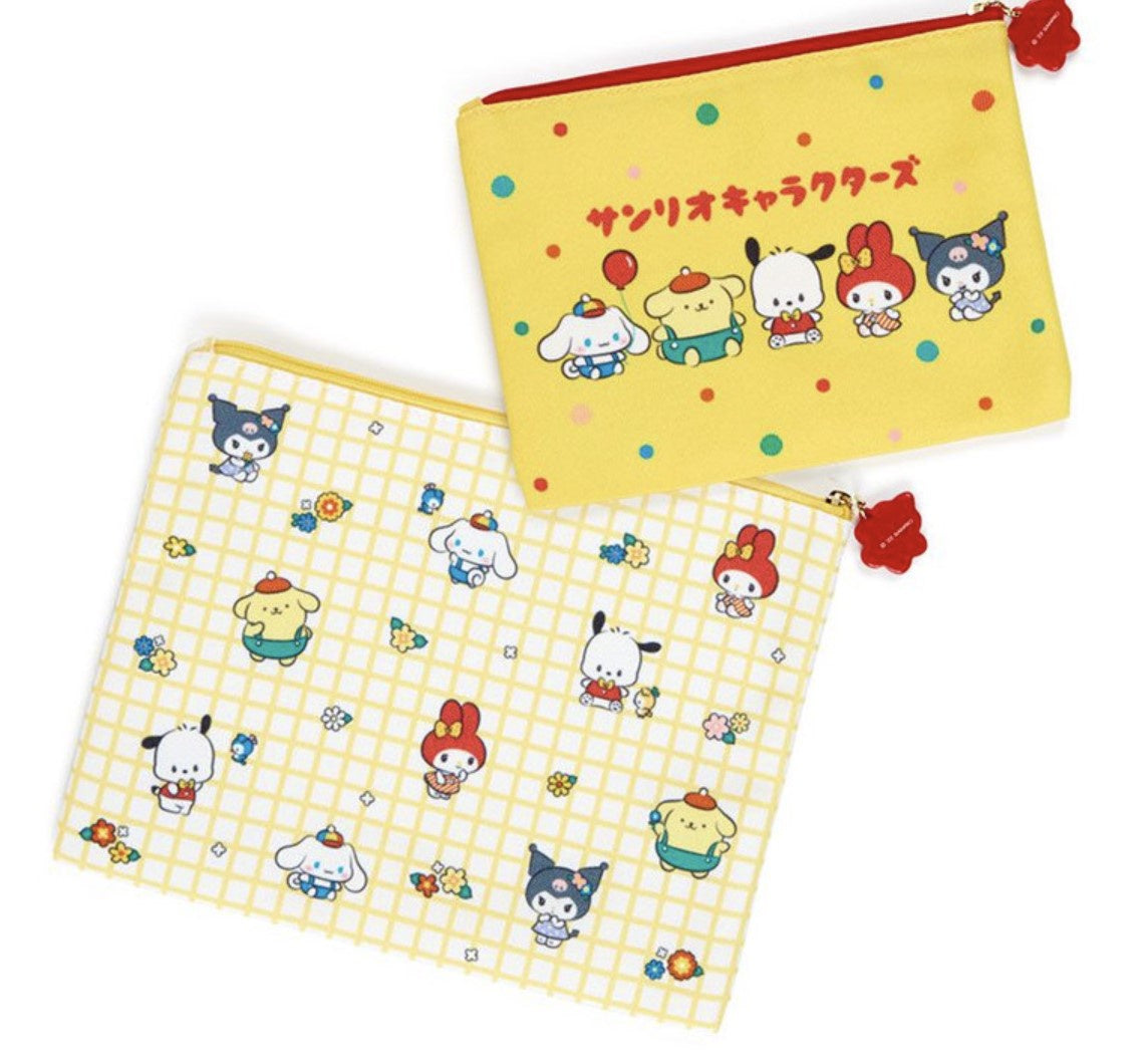 Sanrio Pouch Set Retro Hello Kitty & Friends