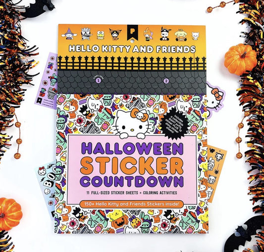 Hello Kitty And Friends Halloween Sticker Countdown