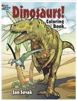 Coloring Book Dinosaurs