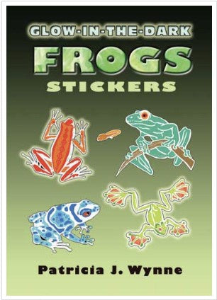 Stickers Glow in the Dark Frogs