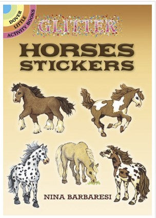 Stickers Glitter Horses