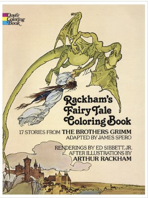 Coloring Book Rackhams Fairy Tales