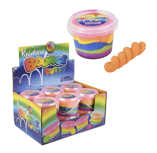 Rainbow Bouncing Putty