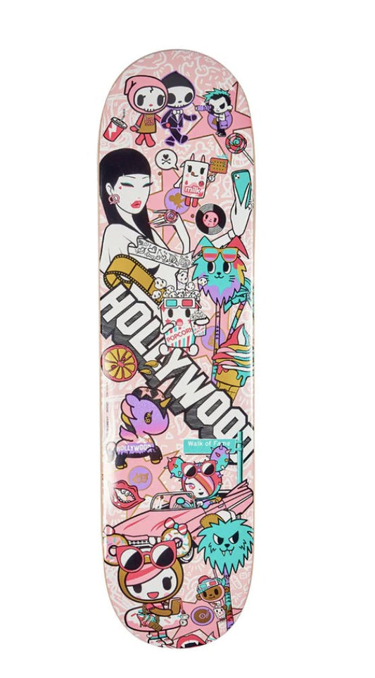 Skate Deck Hollywood 100 X tokidoki X Onch