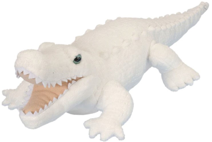 Cuddlekins White Alligator 12 in