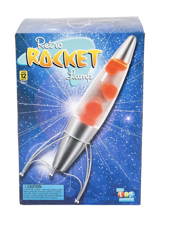 Rocket Ship Wax Motion Lamp