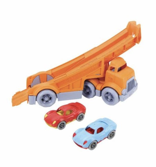 Green Toys Racing Truck with 2 Racers