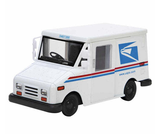 Postal Service Truck USPS Pull Back Diecast