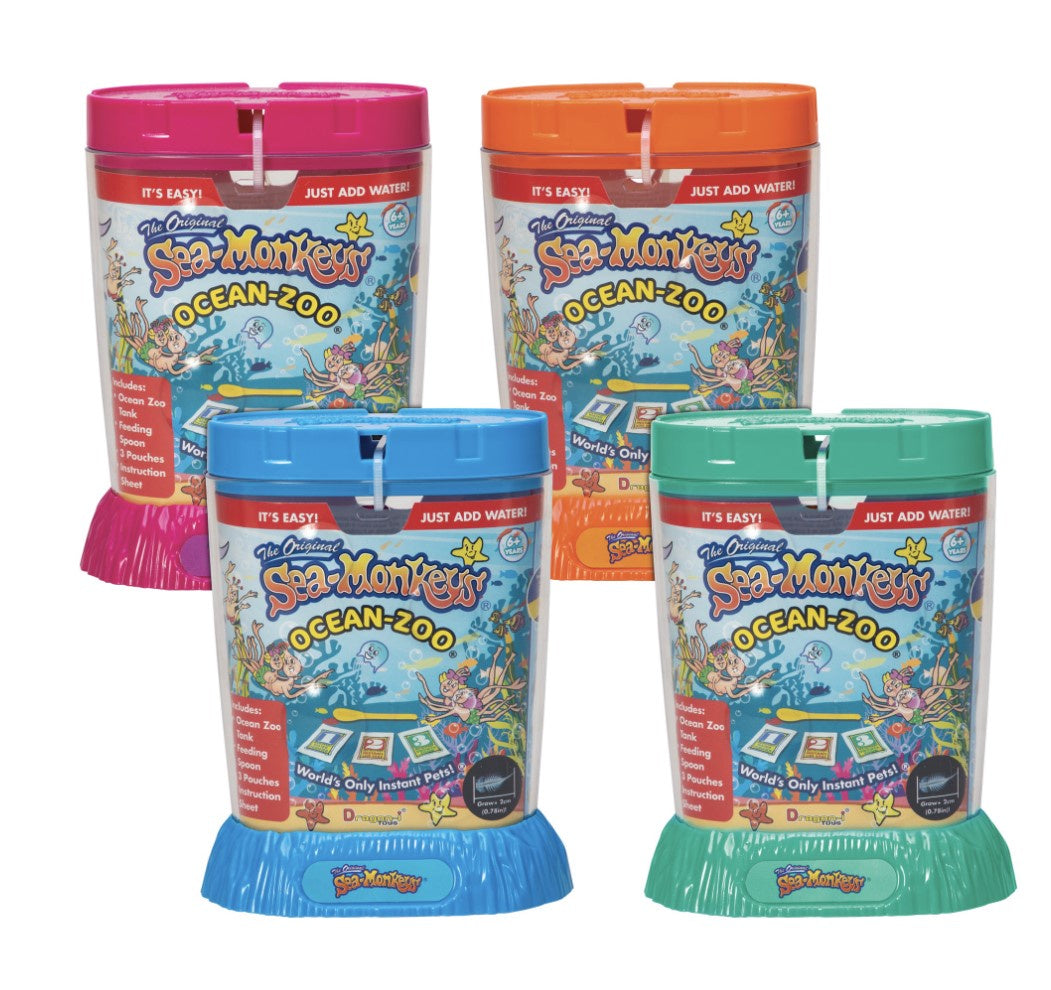 Sea Monkey Ocean Zoo Color Tank Assortment