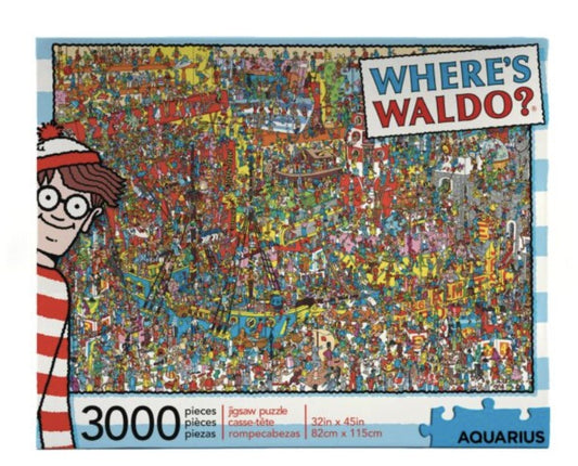 Where's Waldo 3,000pc Puzzle