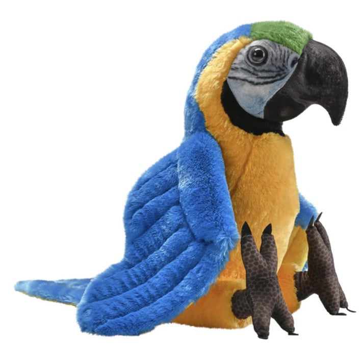 Blue Yellow Macaw Plush Artist Collection