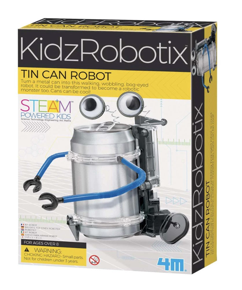 Tin Can Robot Kit 4M