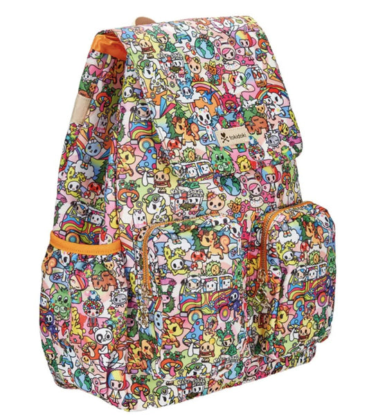 Double Pocket Backpack Stay Groovy Fall 2022