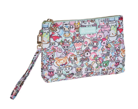 tokidoki Sweet Cafe Gusset Zip Pouch Wristlet