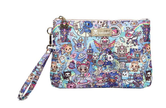 tokidoki Digital Princess Gusset Zip Pouch Wristlet