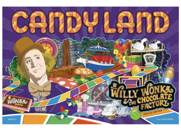 Game Candy Land : Willy Wonka and The Chocolate Factory