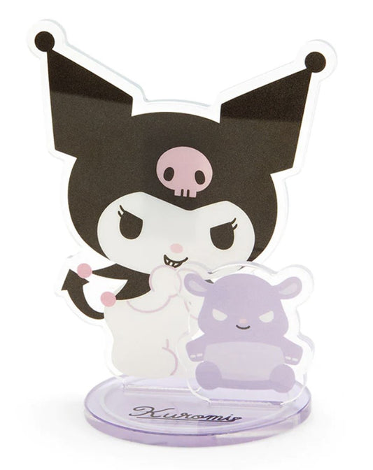 Sanrio Acrylic Stand Clip Kuromi